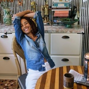 Frank & Eileen Famous Denim Shirt Size L